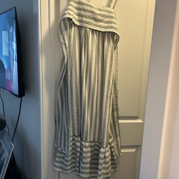 Pinkblush sage striped midi dress - Picture 5 of 5
